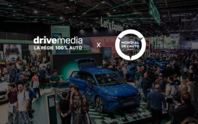 DriveMedia et Hopscotch s&rsquo;associent à l&rsquo;occasion du Mondial de l&rsquo;Auto 2026 pour offrir aux marques automobiles un dispositif de visibilité inédit